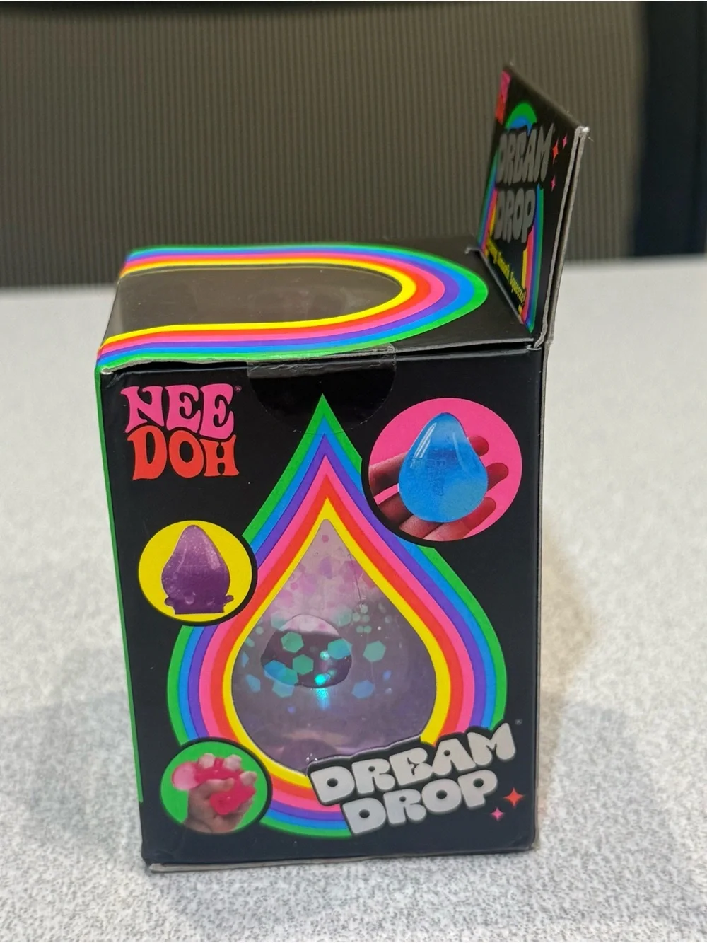 NEW Purple NeeDoh Dream Drop Dreamy Smooth Squeeze Authentic Squishy Viral